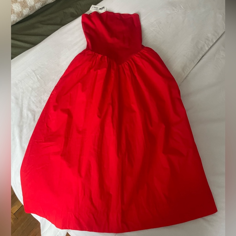 A New Day Vibrant Red Kids Formal Dress